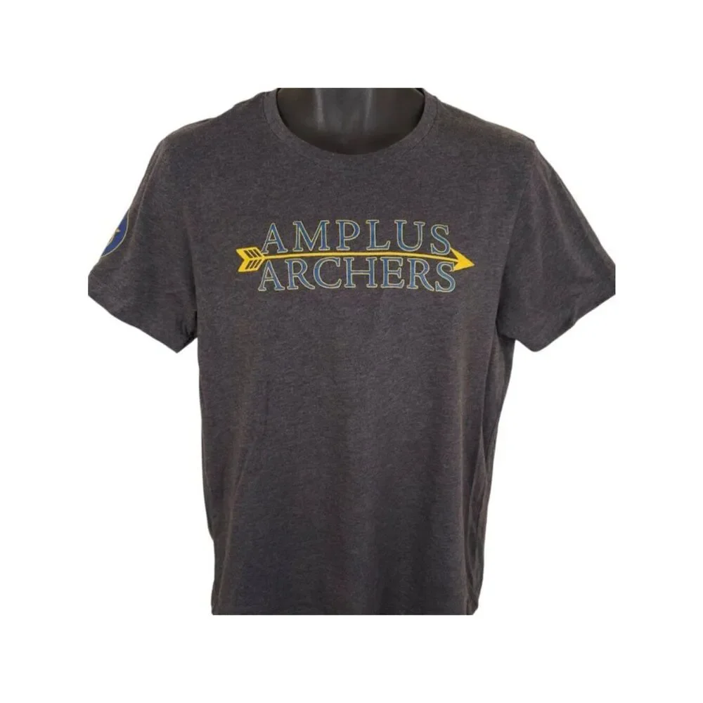 Amplus Academy Archers T Shirt Mens Size Medium Gray Las Vegas School